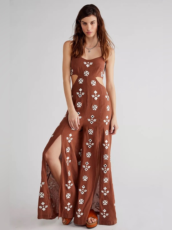 Free People Dresses & Skirts - Free People Geo Daze Jumpsuit size XS